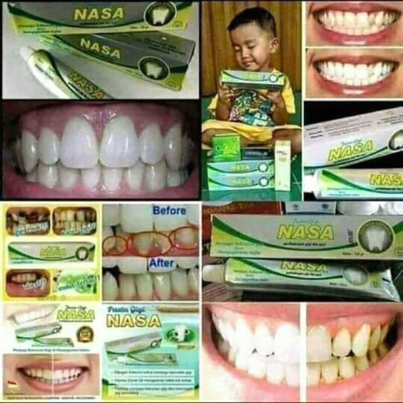 pasta gigi nasa