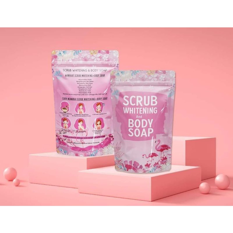 SCRUB WHITENING AND BODY SOAP