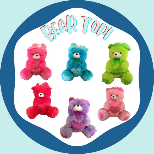 Boneka Bear Topi