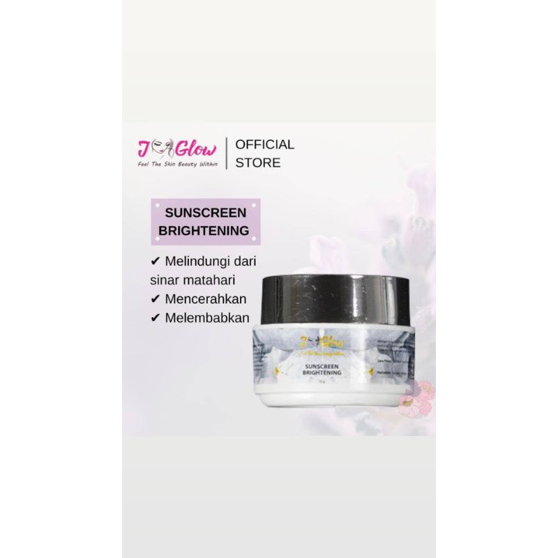 JGLOW susnscreen brightening