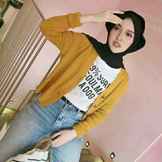 FAZZA SWETER/SWETER KANCING