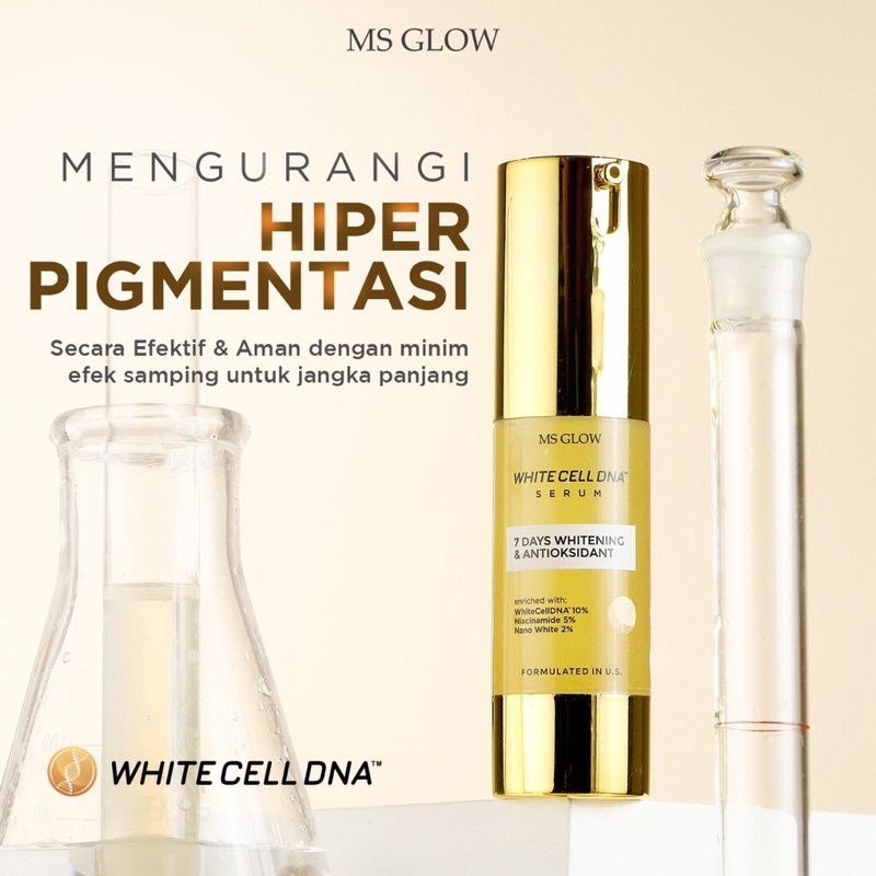 MS GLOW WHITE CELL DNA SERUM (BARCODE)