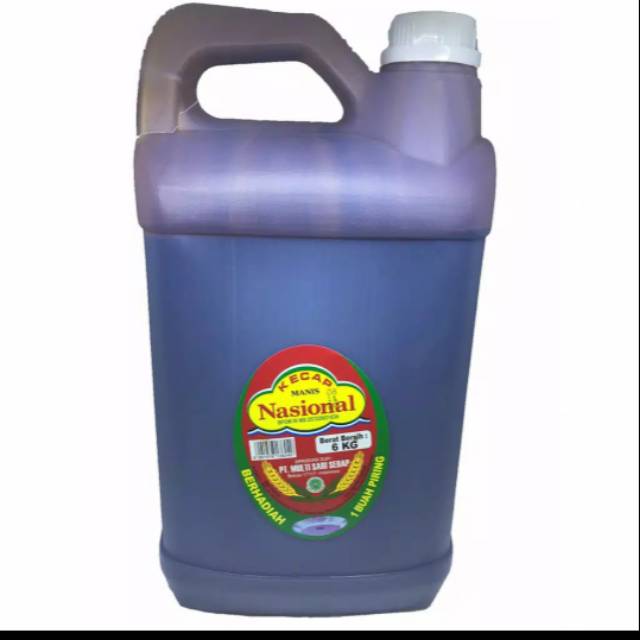 KECAP NASIONAL 6 KG JERIGEN