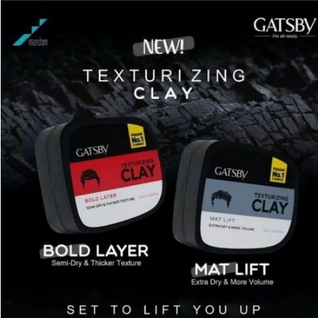 Gatsby Texturizing CLAY 20GR & 75GR