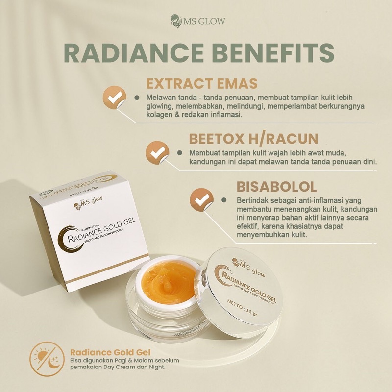 Radiance Gold Msglow