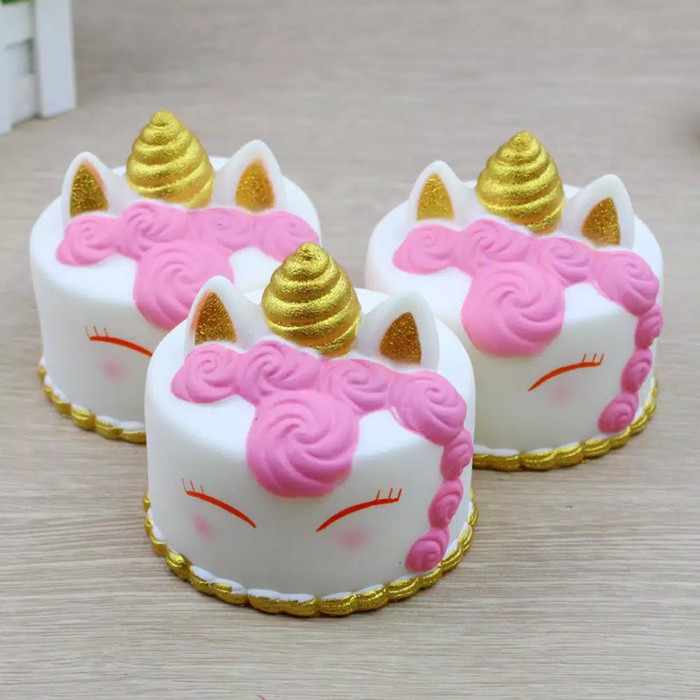 squishy unicorn cake murah