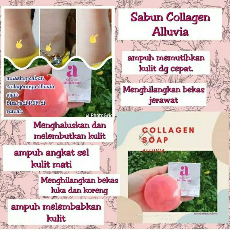 sabun collagen alluvia