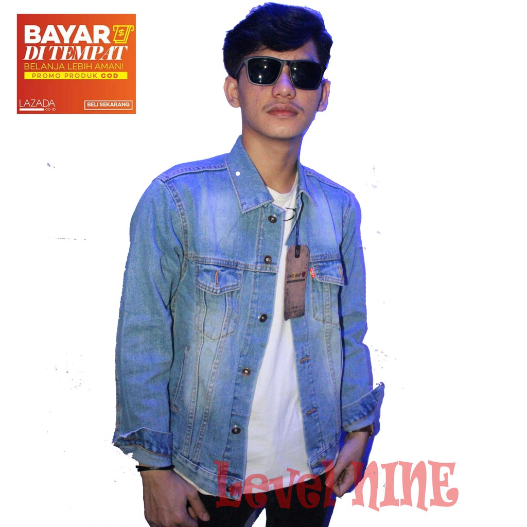 Jaket Jeans Pria