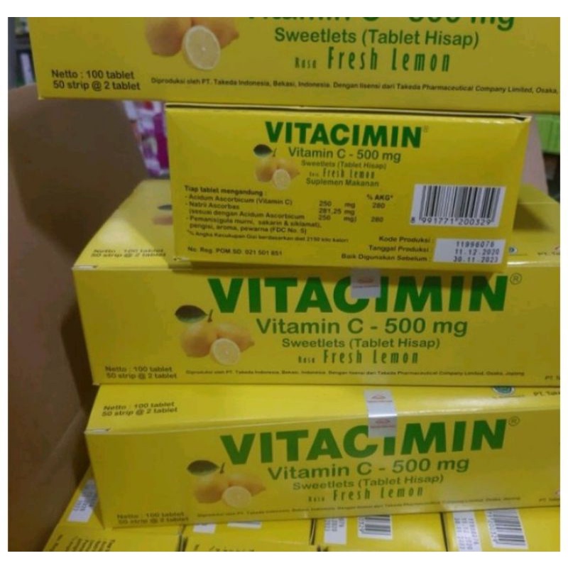 vitacimin sweetlets 500gr/20's