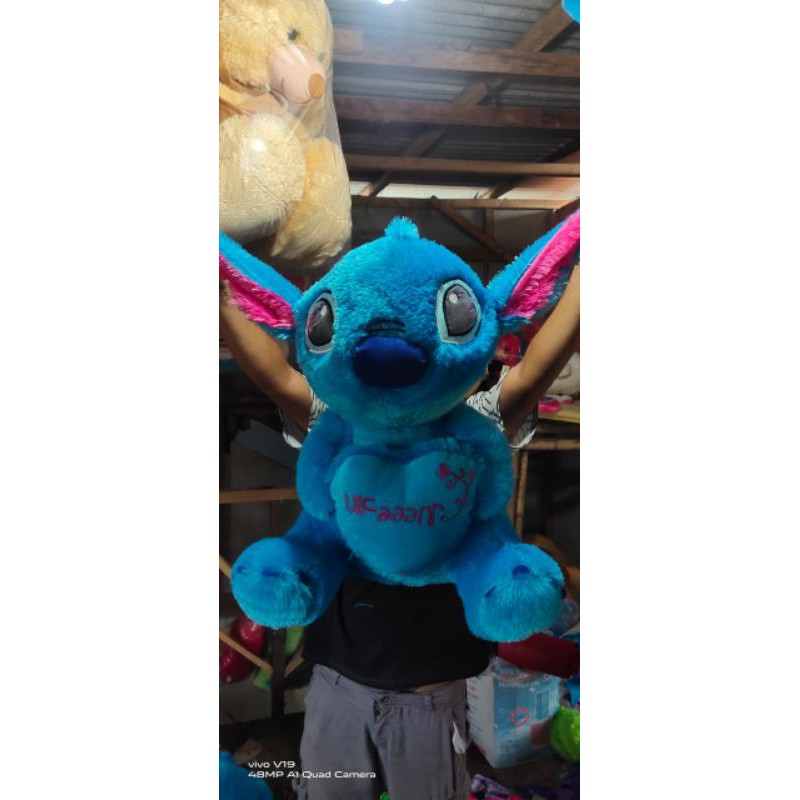 Boneka Stitch Pakai Nama