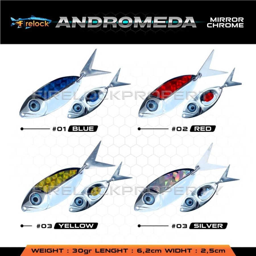 UMPAN PANCING SPOON FIRELOCK ANDROMEDA 30 GRAM