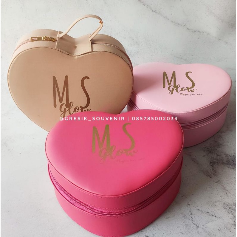 MIN 100PCS BEAUTY CASE CUSTOM / BOX MS GLOW