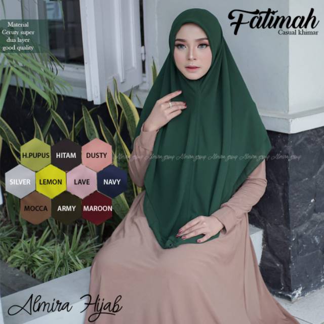 Fatimah casual khimar
