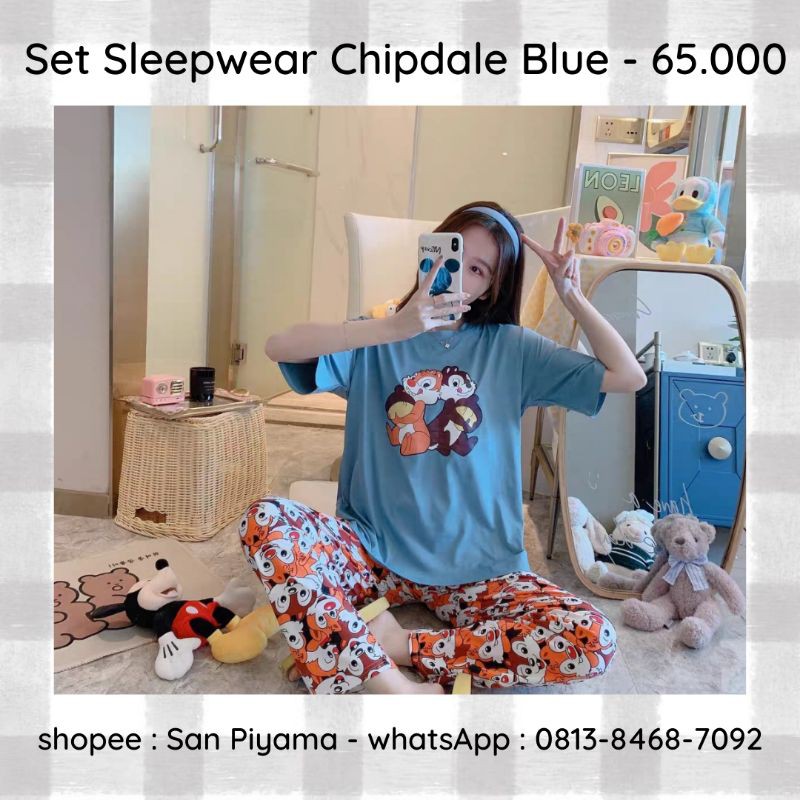 Set Piyama Import Viral