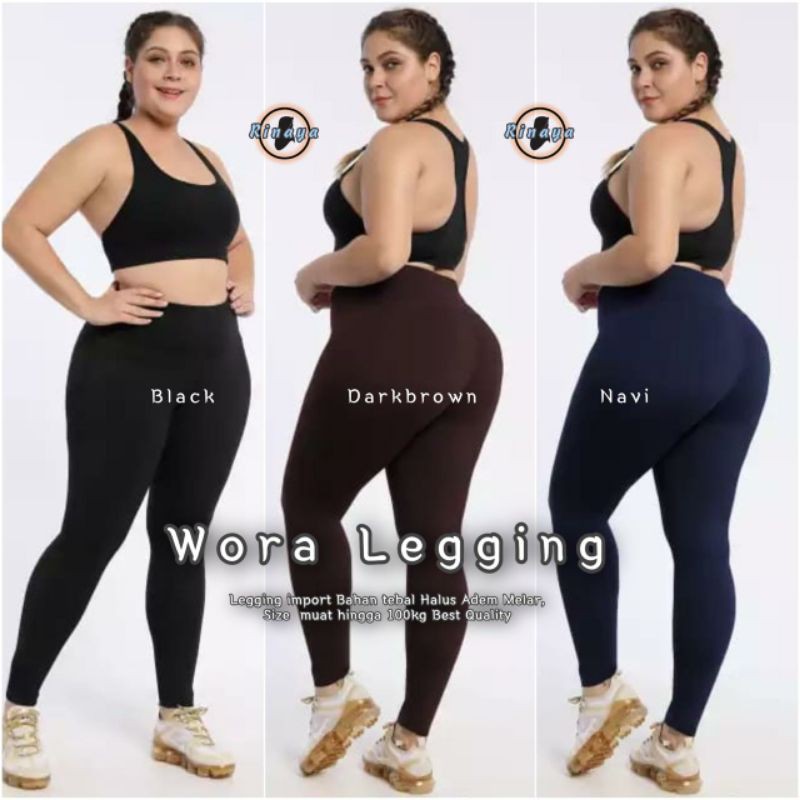 Legging wanita Jumbo