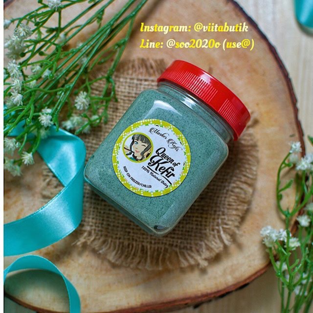 Masker Kefir Spirulina