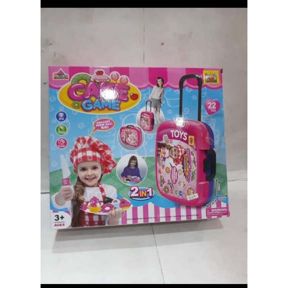 Mainan Koper Kue Anak