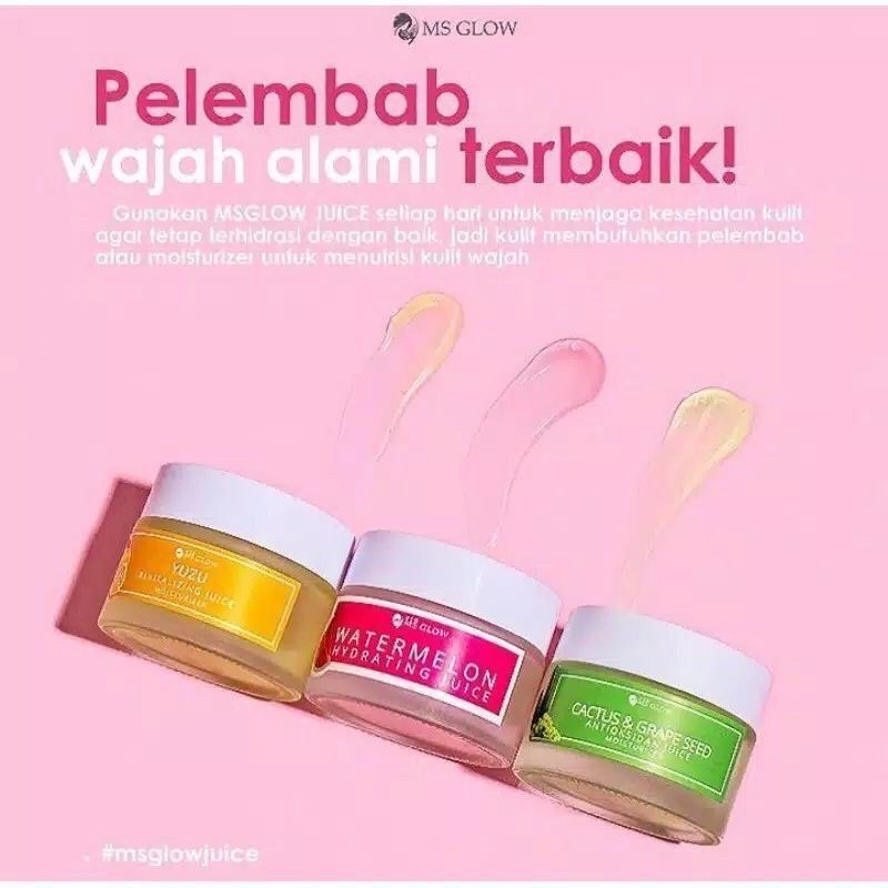 Moisturizer Hydrating MS GLOW RESMI ORIGINAL