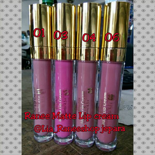 Ranee matte lip cream new