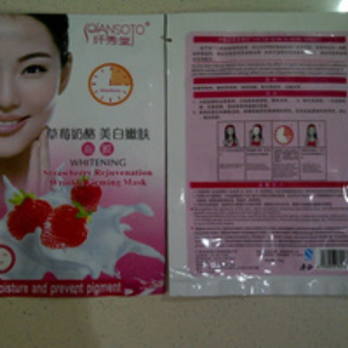 STRAWBERRY MASK - MASKER STRAWBERRY
