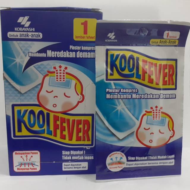 Koolfever plester kompres demam Anak
