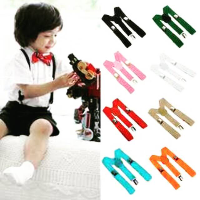 Suspender warna warni
