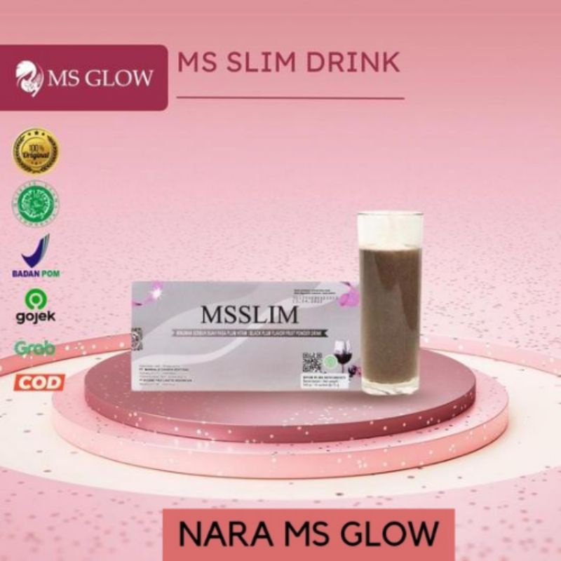 MS GLOW MS BLACK ( MS SLIM)