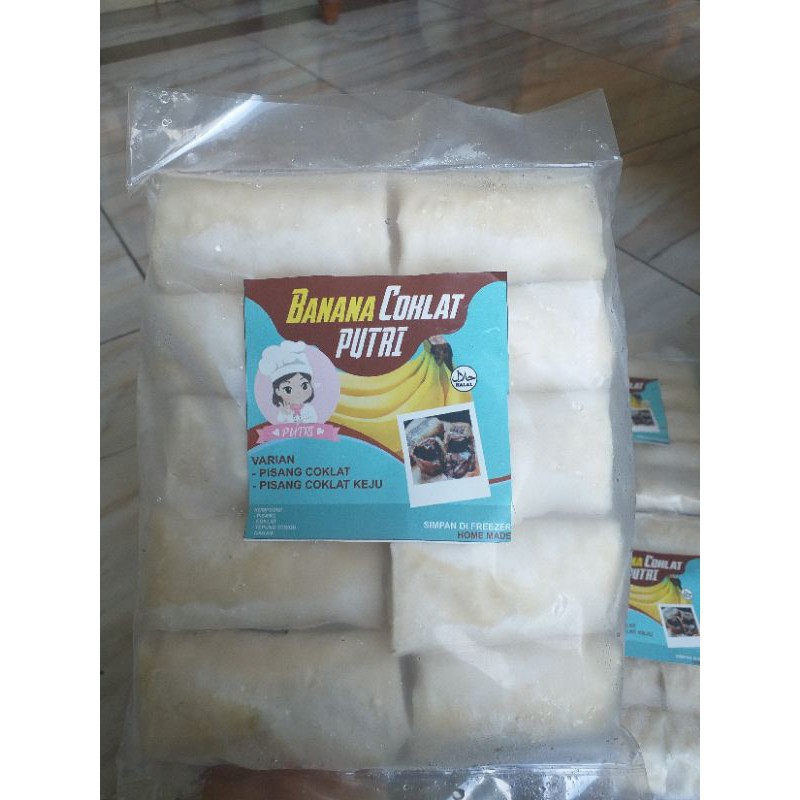 pisang coklat