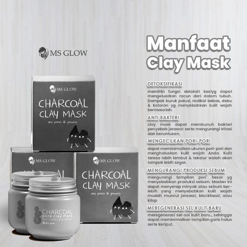 Masker ClayMask Ms Glow