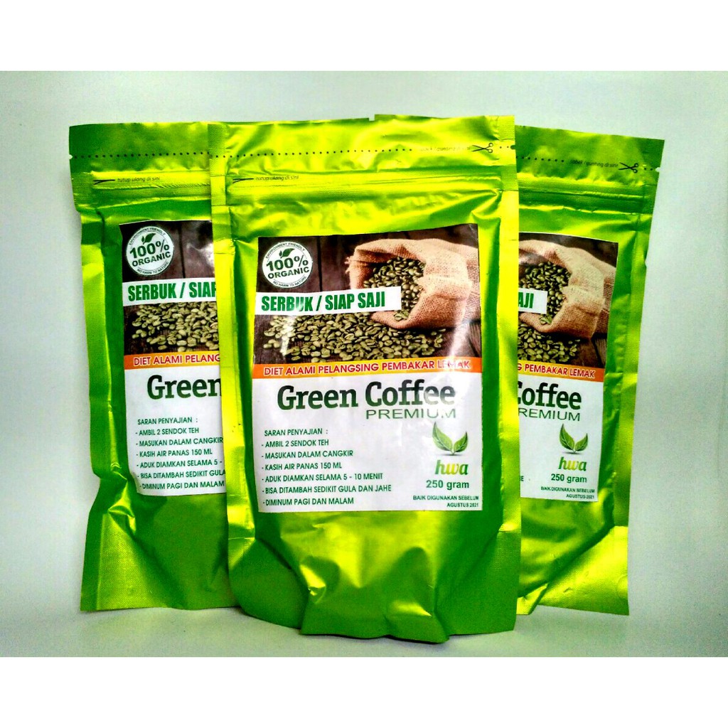 Green coffe bubuk organic