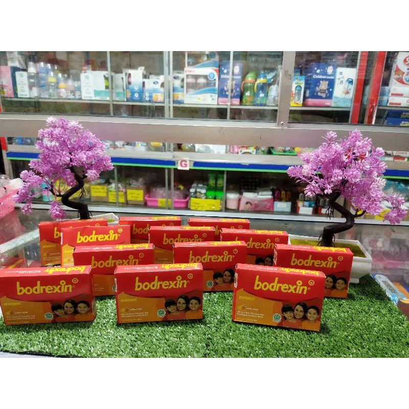 BODREXIN 18 TABLET RASA JERUK