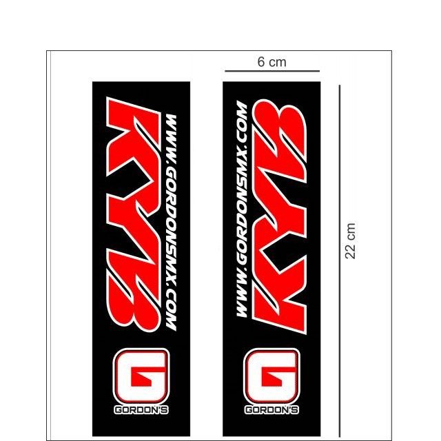 sticker stiker KYB