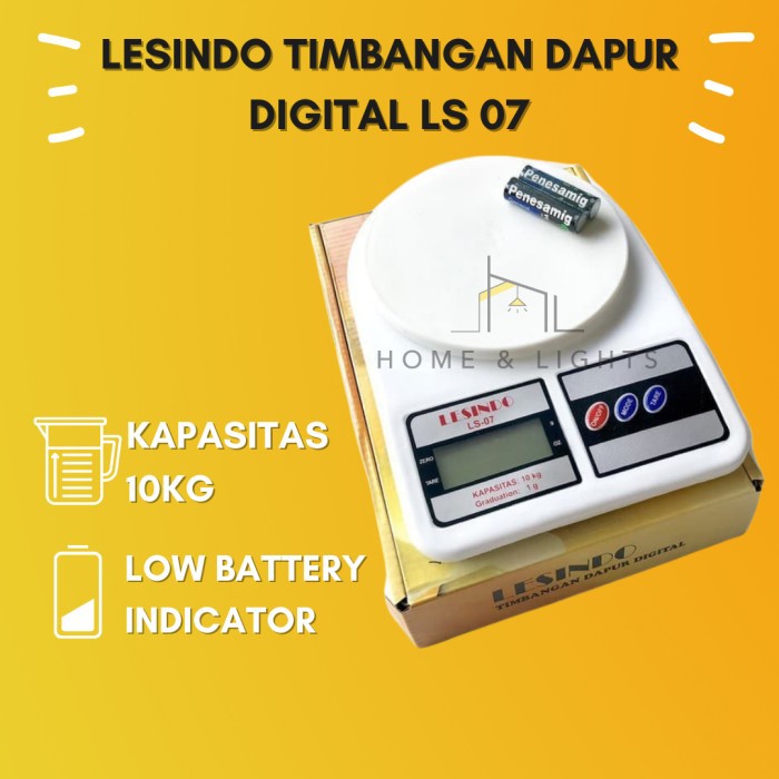 Timbangan Dapur Digital Lesindo LS 07