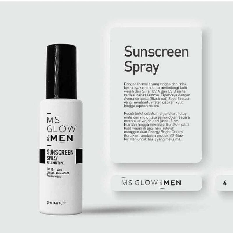 Sunscreen MSGLOW