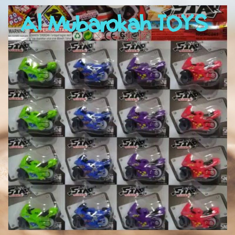 SPIN GO MAINAN MOTO GP MINI / AUTOBIKE SPIN GO / MAINAN PULL BACK