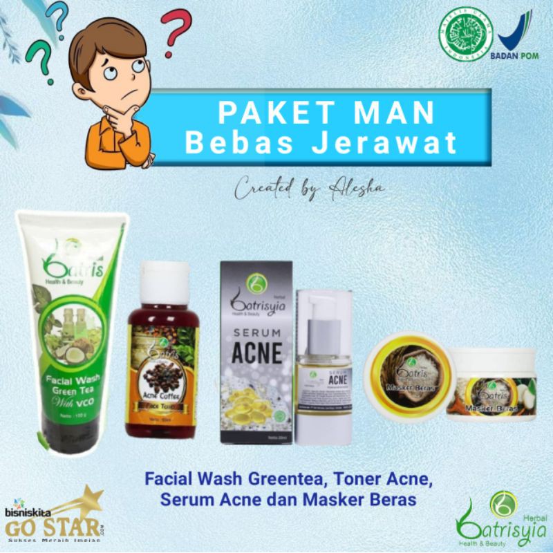 Paket Bebas Jerawat For Man