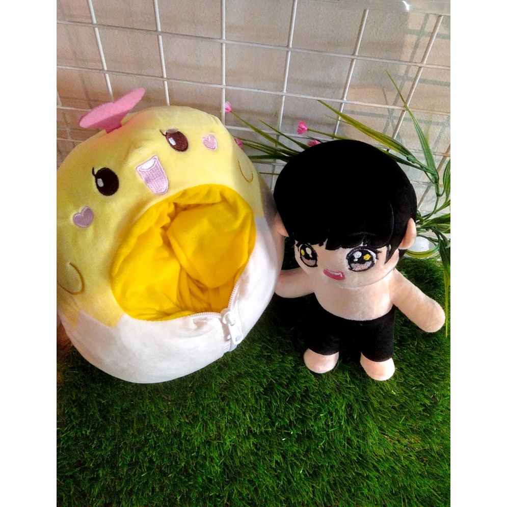 BONEKA EXO KOSTUM AYAM CORGI