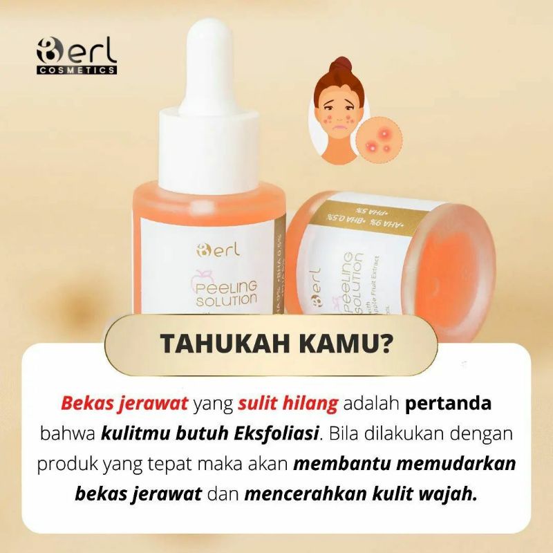 B Erl Peeling Solution with Apple Fruit Extract