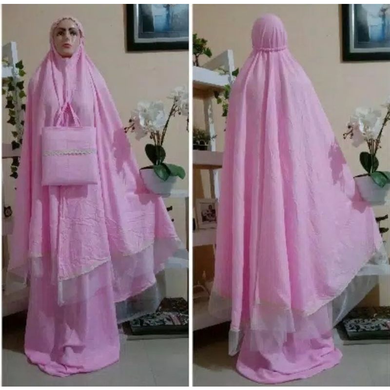 Mukena Rayon Printing