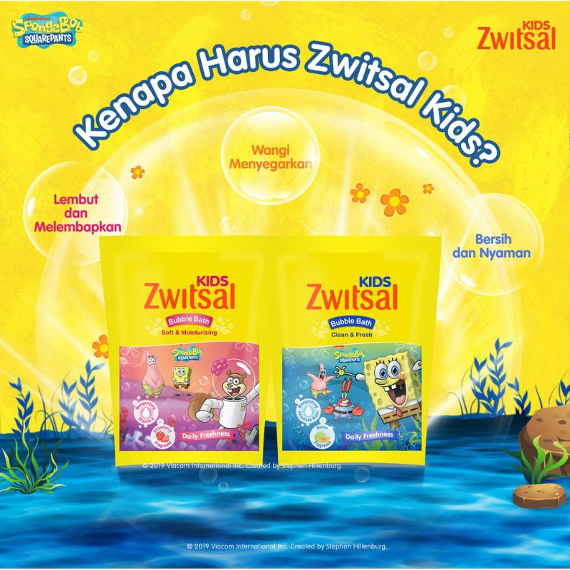 Zwitsal Kids Bubble Bath 250 ml
