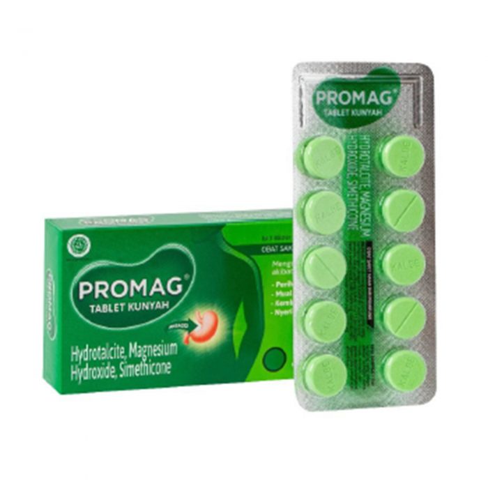 Promag Tablet Kunyah Mint Segar Blister