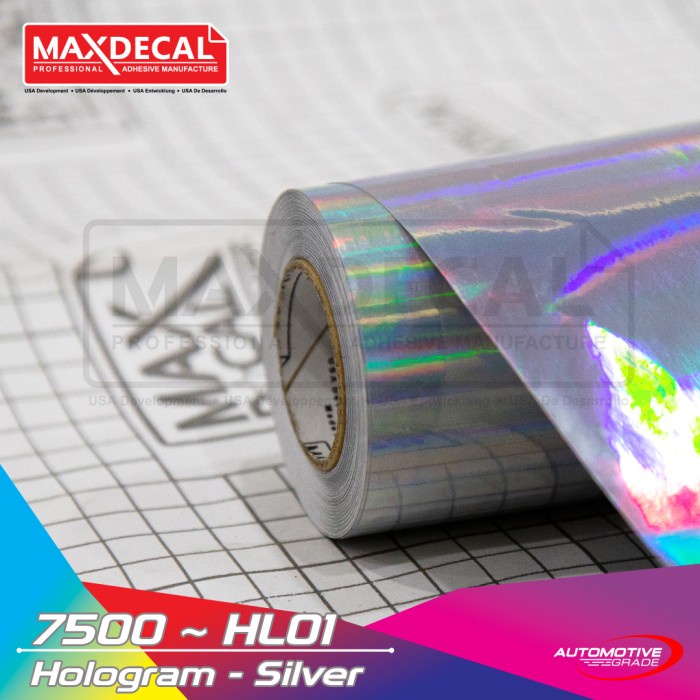 [Meteran] Maxdecal 7500 Hologram Laser Chrome