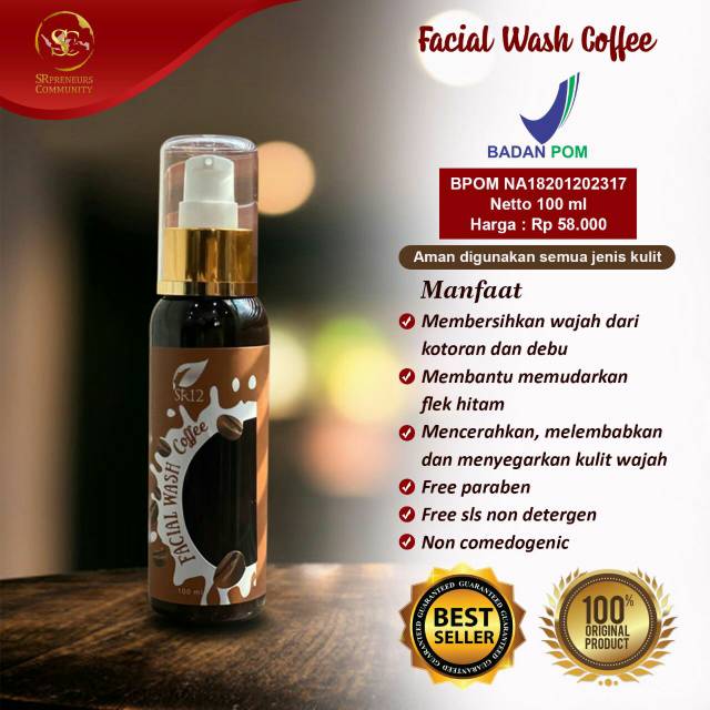Facial Wash Coffe