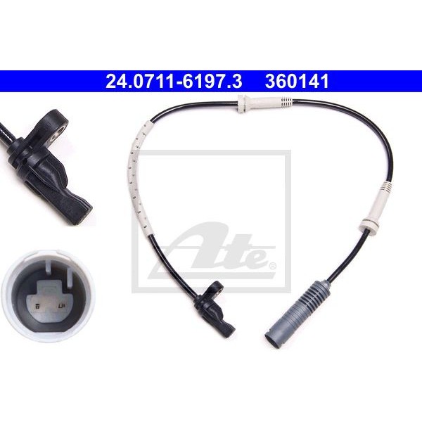 Sensor ABS Depan BMW E90 E87 E81 - ATE Speed Sensor Front