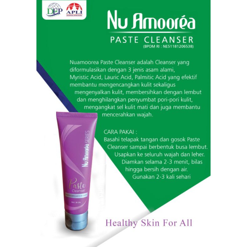 nu amoorea paste clenser original