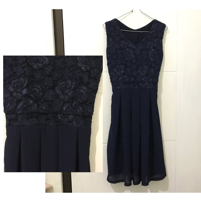 Blue dress