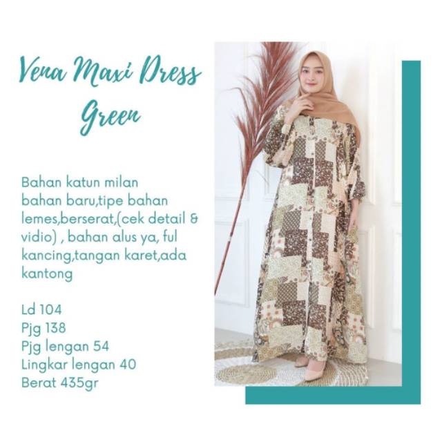 Vena maxi dress
