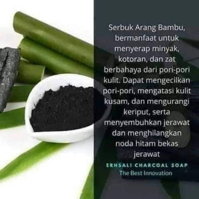 Erhsali Charcoal soap