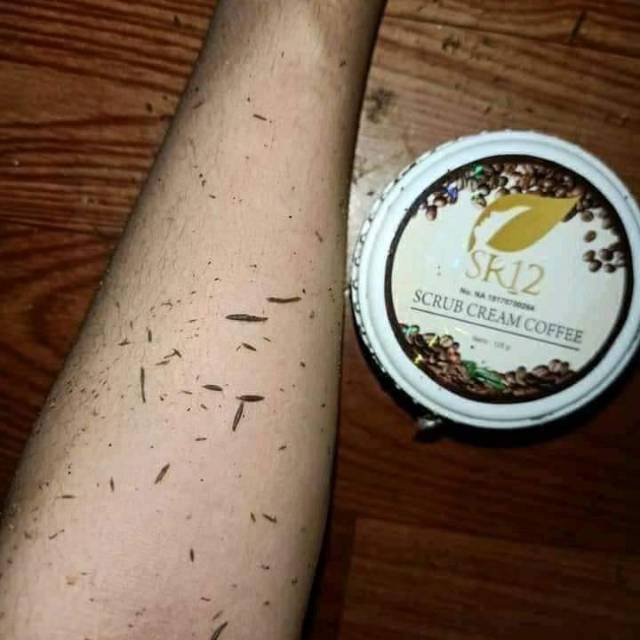 scrub cream coffe 125gr