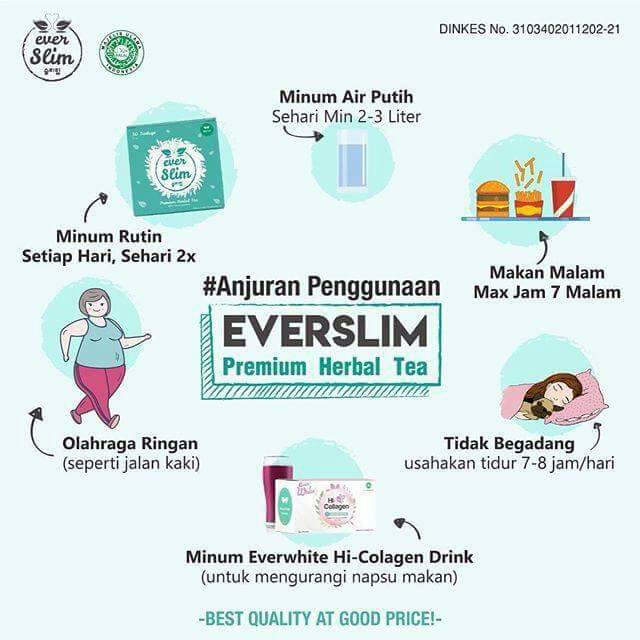 EVERSLIM TEA TEH PELANGSING HALAL MUI